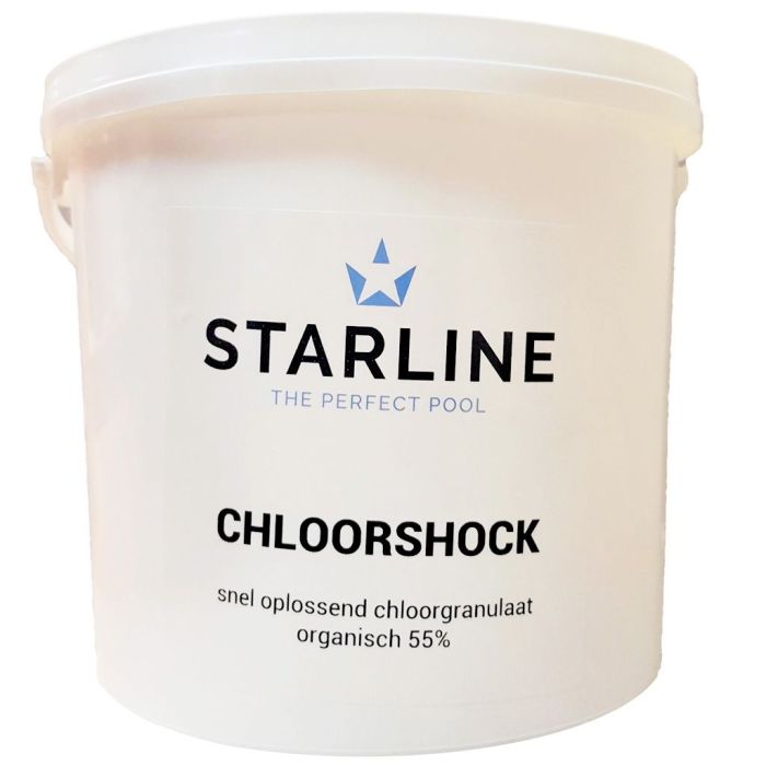 ChloorShock 55% Organisch Stabiel 5 kg