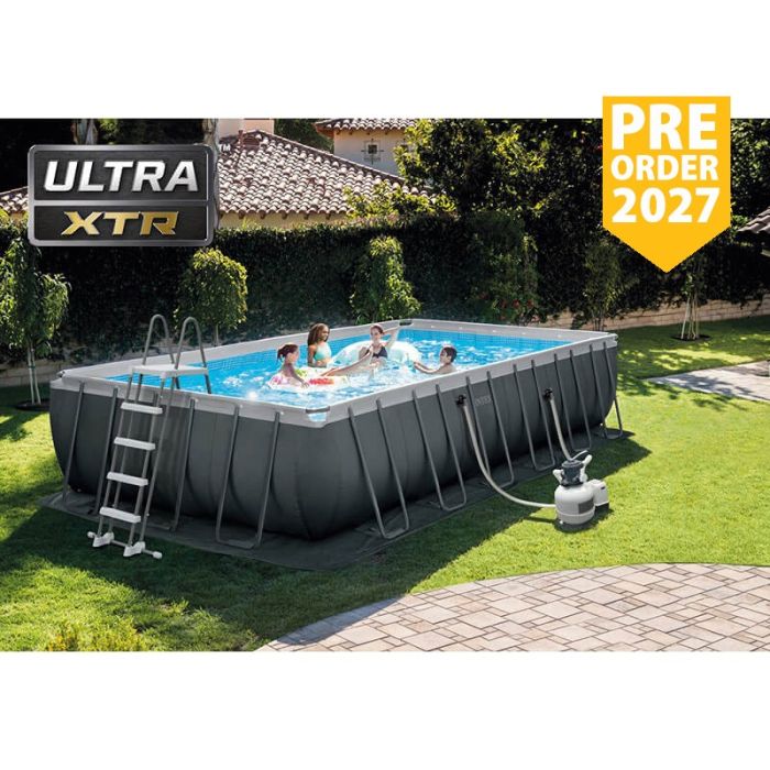 Bestel nu al voor 2027! Intex Ultra XTR Frame Pool 732 x 366 x 132 cm set Zandfilter PRE-ORDER 2027
