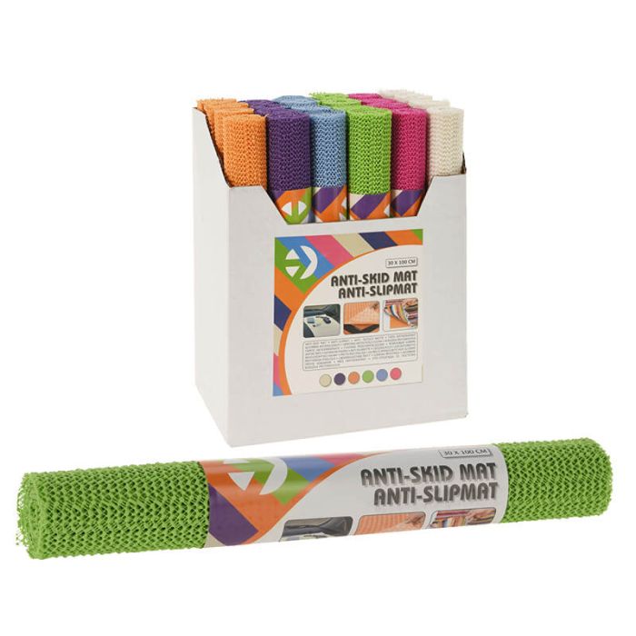 Anti slip mat 30 x 100 cm verkrijgbaar in 6 verschillende kleuren