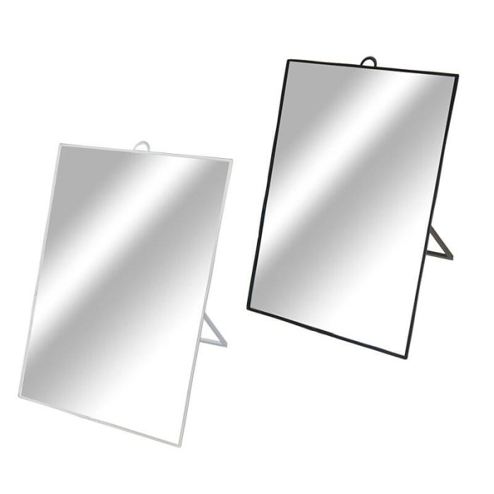 Spiegel Eleganza 230 x 295 mm is er in wit en in zwart