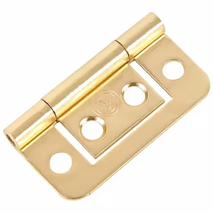 Fjord vlak messing scharnier Scharnier 15x38mm 2 stuks