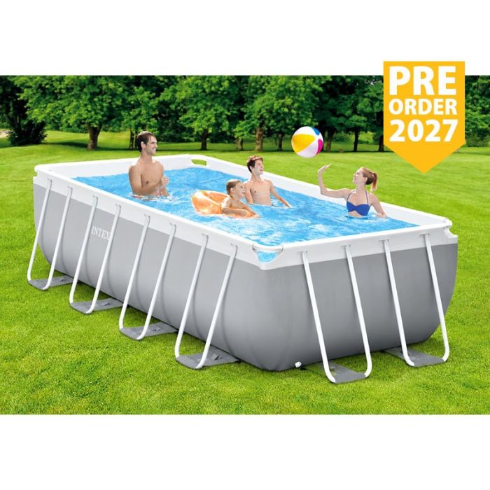Bestel nu al voor 2027! Intex Prism Frame Pool 400 x 200 x 122 cm SET 26790GN PRE-ORDER 2027!
