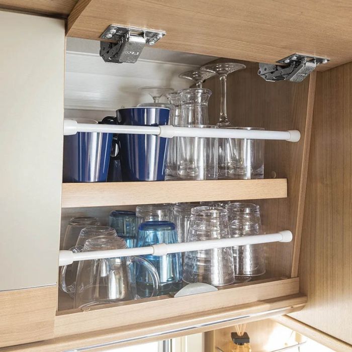 ProPlus Vastzetstang uitschuifbaar 25,5-43cm