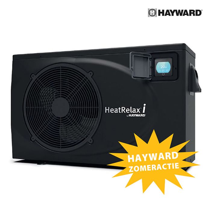 Hayward warmtepomp HeatRelax full inverter 12 kw Max. 36m³ ZOMERACTIE!