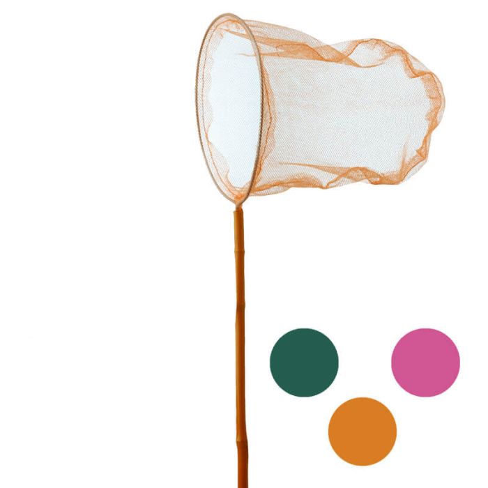 Visnet of vlindernet 110 cm bamboe is verkrijgbaar in verschillende kleuren