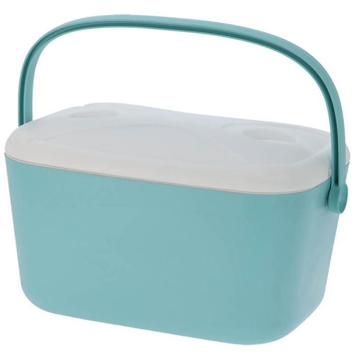 20 liter koelbox in de kleur turquoise