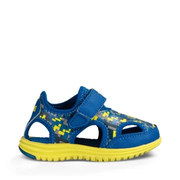 110422T BLDC TIDEPOOL SPORT Blue / Lime Digital Camo