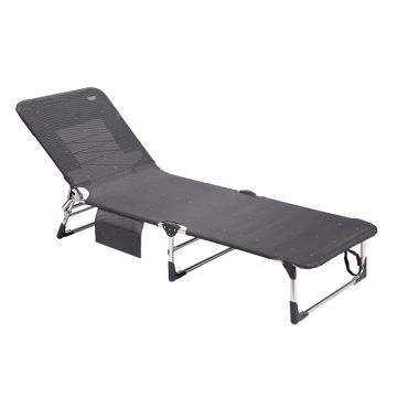 Crespo Vouwbed AL-365/40 donkergrijs 1148267