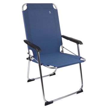 Bo-Camp Copa Rio Comfort blauw klapstoel
