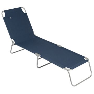 Bo-Camp Ligbed 5 Standen 190x53x27cm Blauw