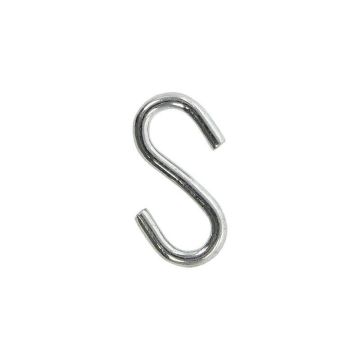 6 x s-haak 2.9x1.3 cm