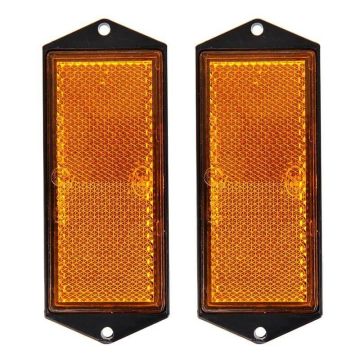 ProPlus Reflector oranje 104x40mm schroefbevestiging