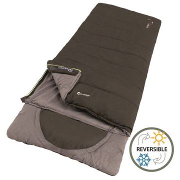 Outwell slaapzak Contour (rits links) Supreme Coffee 230369