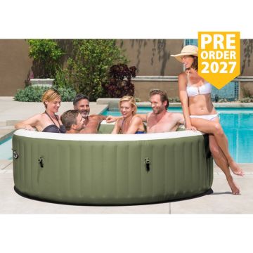 Bestel nu al jouw Intex PureSpa Olive Green Bubble spa voor 6 personen 28428NP PRE-ORDER 2027