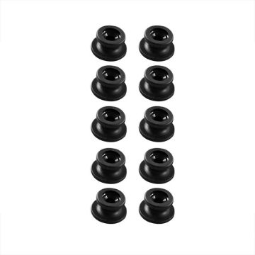 Koordhouder rond kunststof 10 stuks in blister