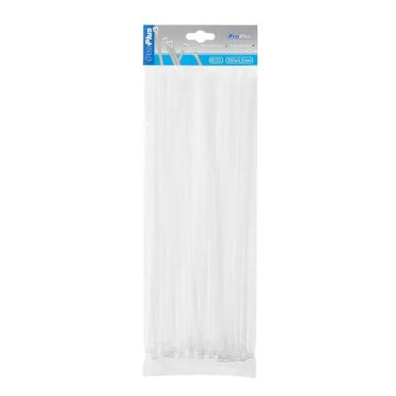 ProPlus kabelbinders wit 350 x 4.5 mm 480125