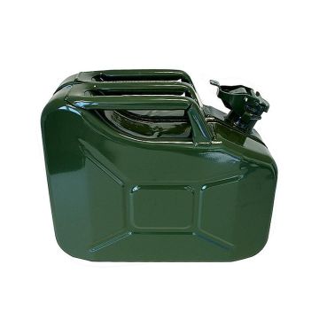 Jerrycan 10L metaal groen
