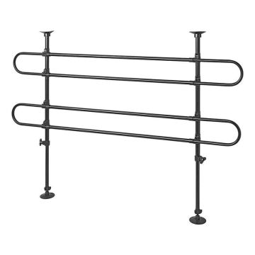 Bagage- & hondenrek 2x2 buizen metaal
