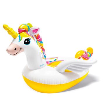 Intex betoverend mooie eenhoorn Ride-On 57561NP