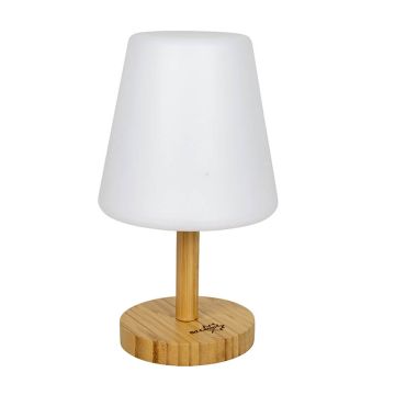Bo-Camp Urban Outdoor Tafellamp Cambridge bamboe 5818792
