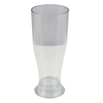 Bo-Camp set van 2 kunststof extra grote bierglazen