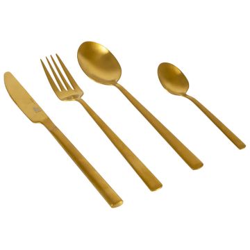 Bo-Camp INDustrial Bestekset Fairbanks Goud 6102151