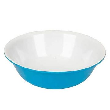 Bo-Camp Kom 100% Melamine Ø16cm Two-Tone Blauw
