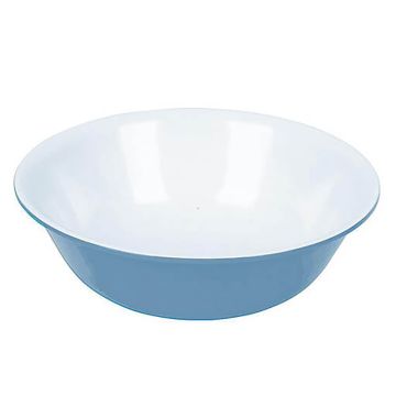 Bo-Camp Kom 100% Melamine Ø16cm Two-Tone Staal-Blauw
