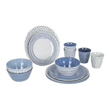  Bo-Camp Mix&Match Servies blauw 6181382