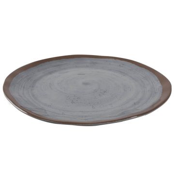 Bo-Camp 4x ontbijtbord Halo grijs 6181408