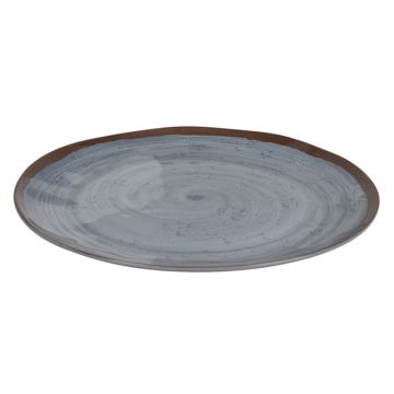 Bo-Camp 4x dinerbord Halo grijs 6181412
