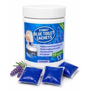 Stimex Toilet Sachets lavendel 15 stuks
