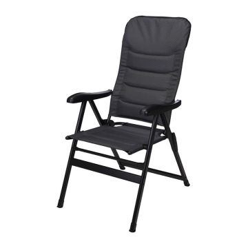 Redcliffs 7-standen campingstoel zwart