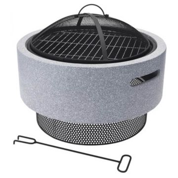 Vuurschaal MGO met BBQ rack