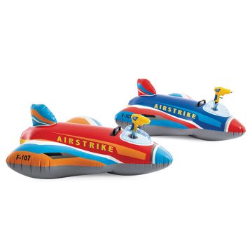 Intex Jet Fighter Ride On 57531NP zijn er in 2 verschillende uitvoeringen