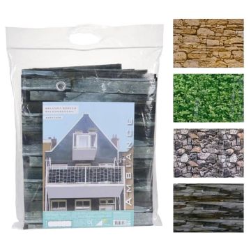 vlechtscherm voor balkon
