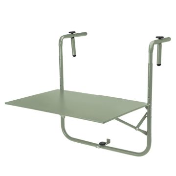 Balkontafel metaal licht-groen