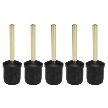 BaseCamp Puntdop met pin Ø25mm 5 stuks