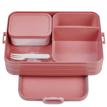 Mepal bento lunchbox take a break large - vivid mauve