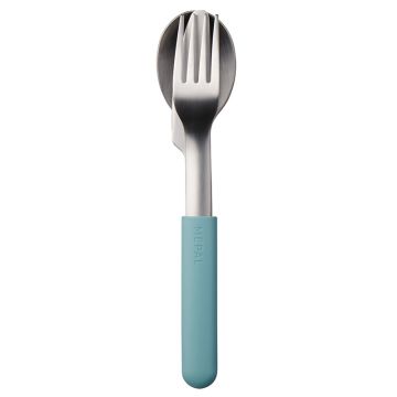 Mepal bestekset bloom 3-delig - nordic green