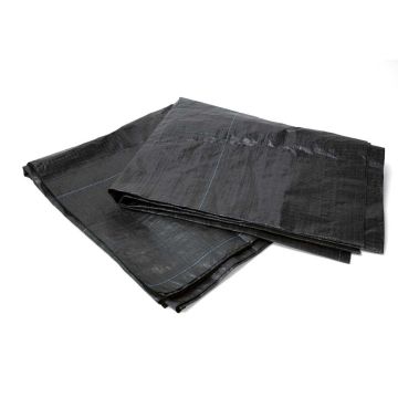 Bo-Camp Gronddoek Eco 4 X 6 meter Zwart