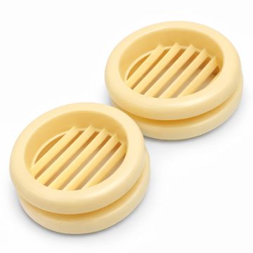 4 kleine ventilatieroosters Ø 32 mm voor caravan en camper