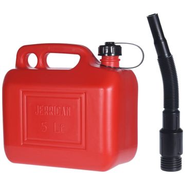 jerrycan voor brandstof 5 liter met trechter