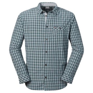 Dixon Shirt Men - Blue Granite Checks