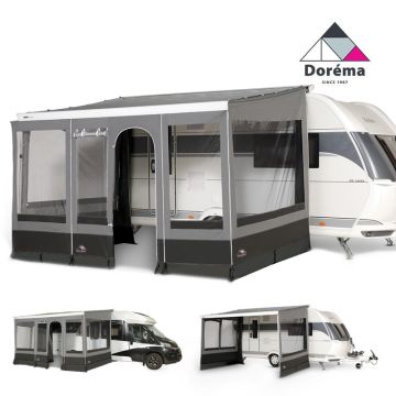 Doréma CONTOUR Wandpanelen voor cassetteluifel voor caravan & camper