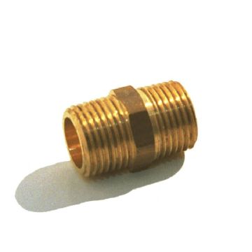 DUBBELE NIPPEL 1/4” BT X 1/4” BT