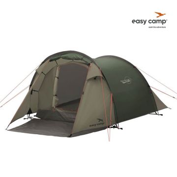 2-persoons tunneltent Easy Camp Spirit 200 in de kleur Rustic Green