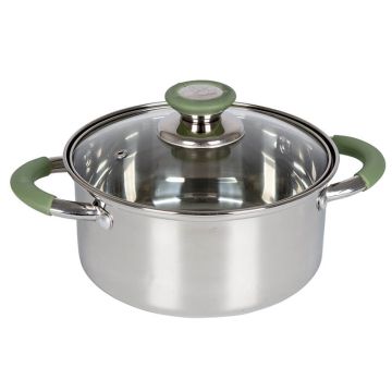 Bo-Camp pan Elan RVS inductie