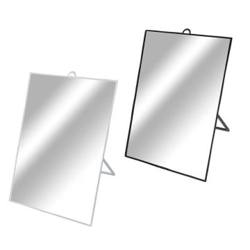Spiegel Eleganza 230 x 295 mm is er in wit en in zwart