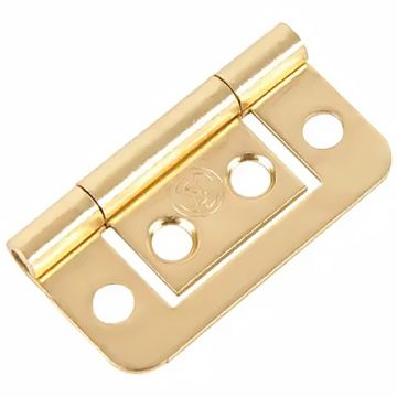 Fjord vlak messing scharnier Scharnier 15x38mm 2 stuks